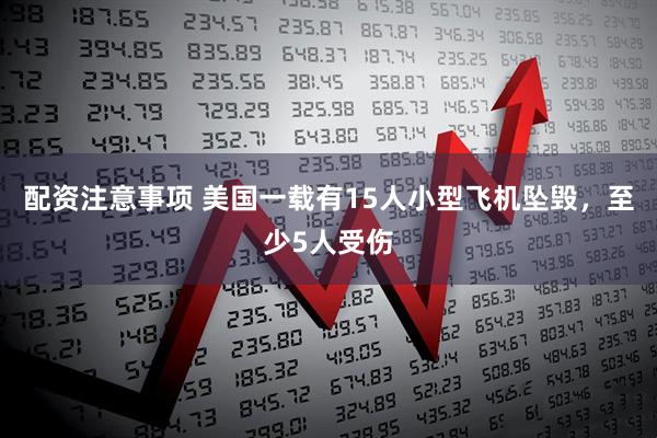 配资注意事项 美国一载有15人小型飞机坠毁，至少5人受伤