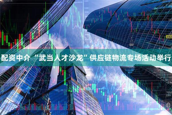 配资中介 “武当人才沙龙”供应链物流专场活动举行